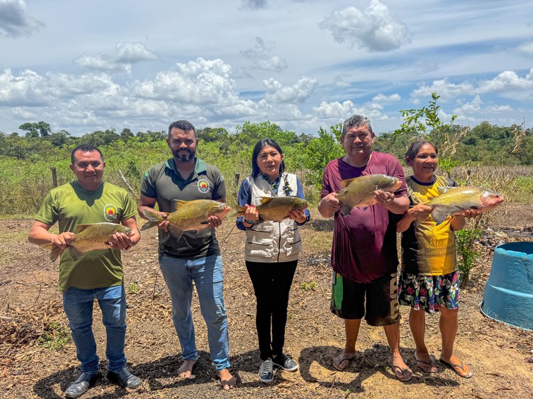 FUNAI: Funai desenvolve projeto de piscicultura em comunidades da Terra Indígena Raposa Serra do Sol