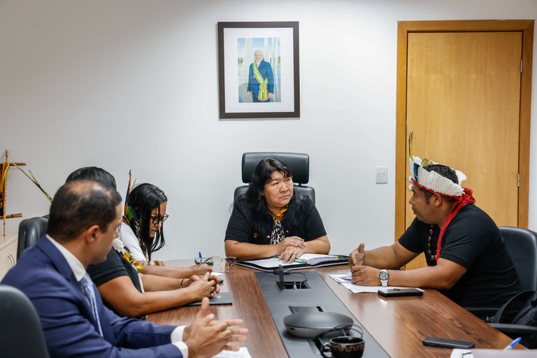 FUNAI: Funai recebe lideranças da Terra Indígena Cachimbo (BA) e reforça compromisso com direitos territoriais dos povos indígenas