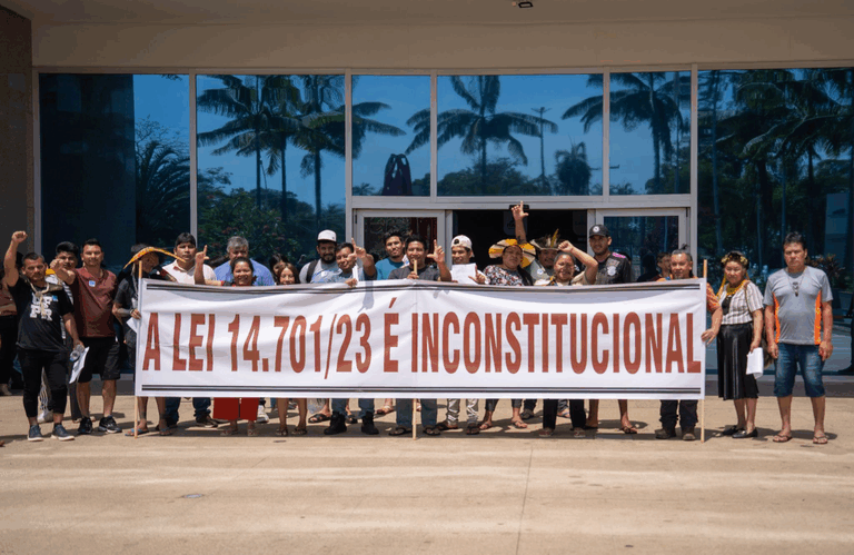 GREENPEACE: Lideranças indígenas cobram no STF a inconstitucionalidade da Lei do Marco Temporal