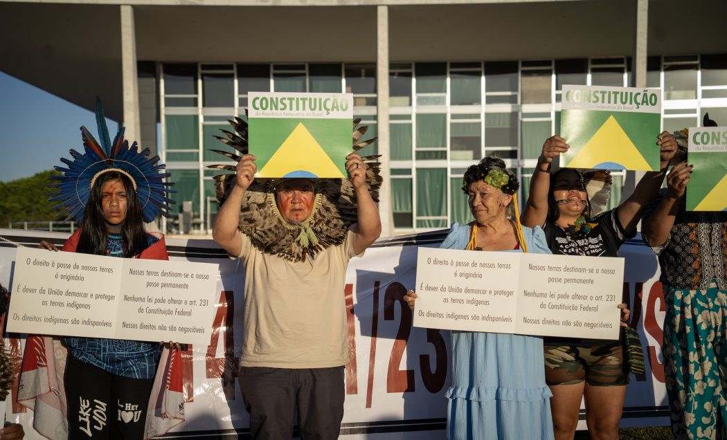 CIMI: Após semana de mobilização, lideranças indígenas divulgam carta: “a solução para a violência passa pela demarcação de nossas terras”