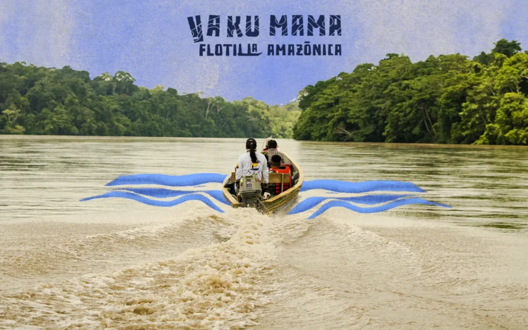 BRASIL DE FATO: Dos Andes à Amazônia: Flotilha indígena Yaku Mama percorre 3 mil km rumo à COP30