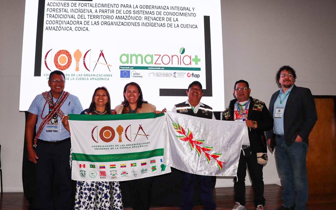 COICA: COICA, en alianza con el programa Amazonía+, impulsa el fortalecimiento de la voz y la acción de los pueblos indígenas amazónicos.