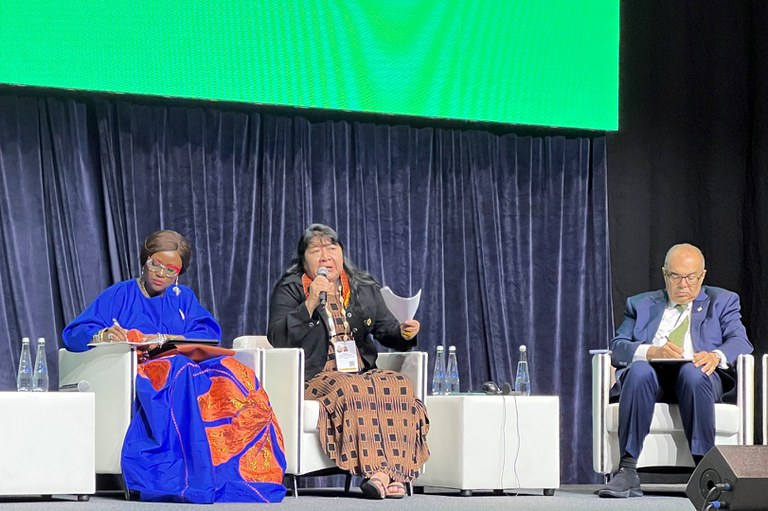 FUNAI: Funai defende equidade social em congresso nos Emirados Árabes Unidos