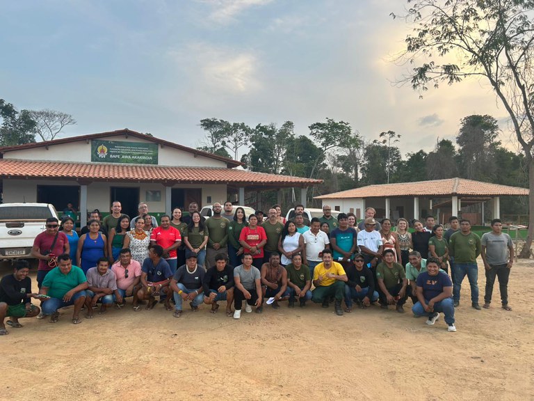 FUNAI: No Maranhão, povos Tenetehara-Guajajara e Awá-Guajá se reúnem para atualizar PGTA da TI Araribóia