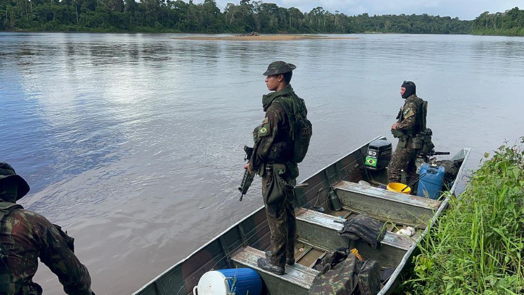DEFESA: Forças Armadas e Casa de Governo de Roraima causam prejuízo de R$ 500 milhões ao garimpo ilegal
