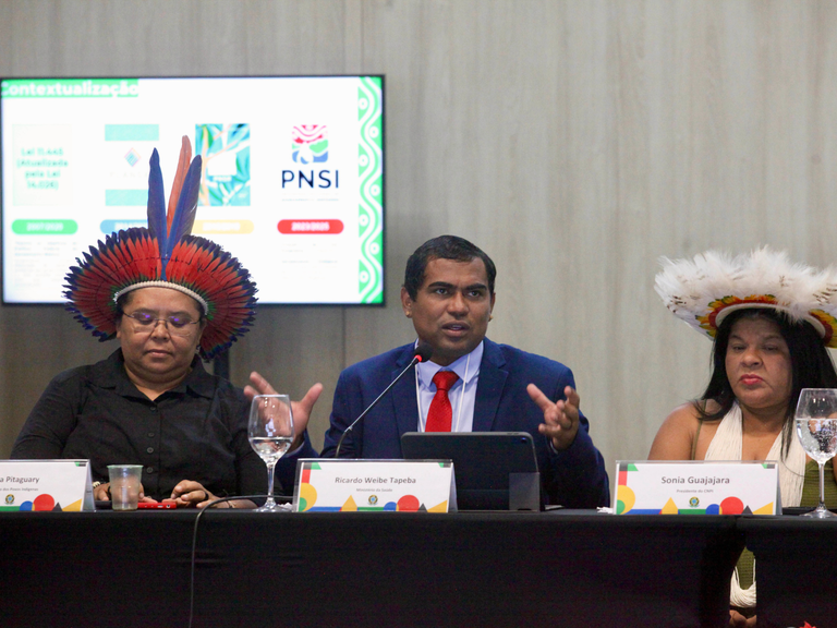 MPI: Durante reunião do CNPI, SESAI anuncia construção de 1,4 mil cisternas e 92 unidades de saúde para povos indígenas