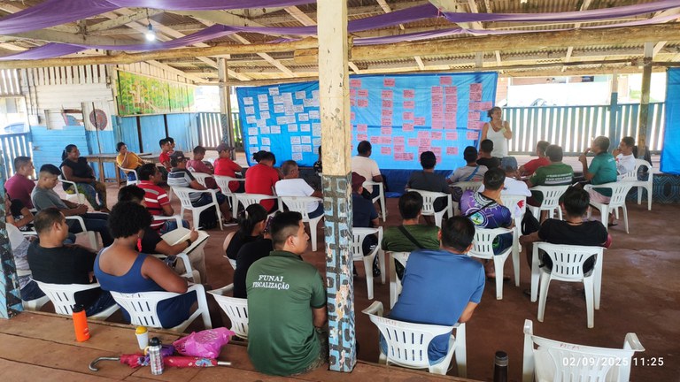 FUNAI: Funai promove oficinas preparatórias para atualização dos PGTAs na Terra indígena Uaçá, no Amapá