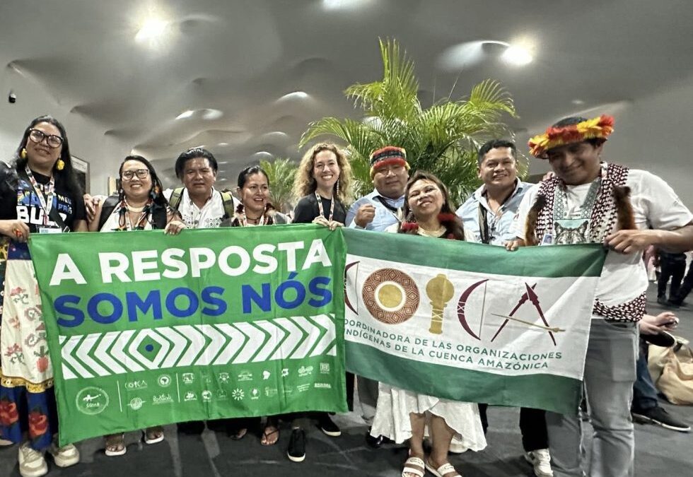 COICA: DESDE LOS TERRITORIOS, COICA PONE A LA AMAZONÍA EN EL CENTRO DE LA ACCIÓN CLIMÁTICA GLOBAL