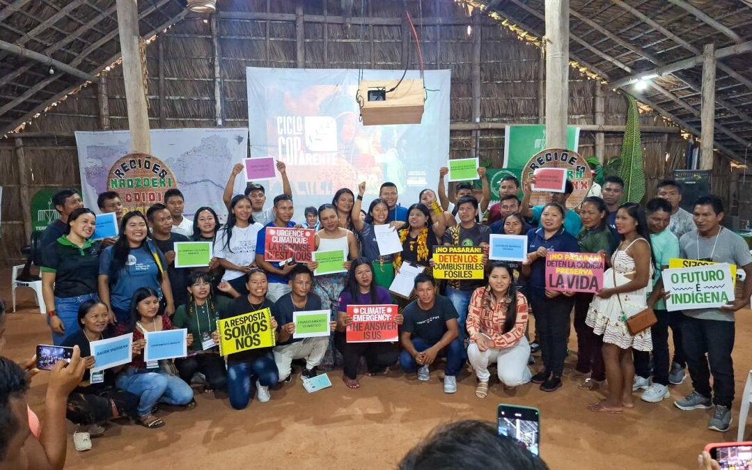 ISA: Juventudes indígenas do Rio Negro lançam Carta de Direitos Climáticos durante a COP30