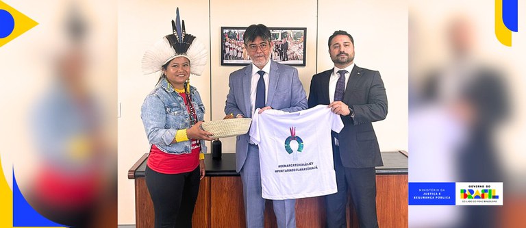 MJSP: MJSP articula órgãos federais para assegurar proteção e direitos territoriais à comunidade Guarani Nhadewa