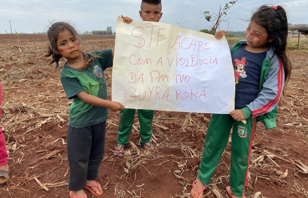 CIMI: Conselhos Terena e Guató denunciam violência policial e manifestam apoio às retomadas Guarani e Kaiowá em MS