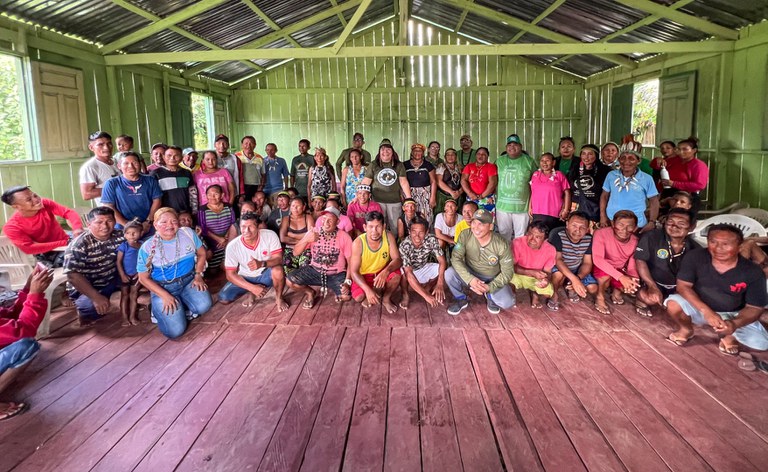 FUNAI: Funai e Coiab inauguram Centro de Monitoramento Etnoambiental e Plano de Proteção Territorial em terra indígena no Amazonas