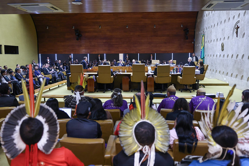 STF: Marco temporal: STF ouve manifestações pró e contra a validade da lei 