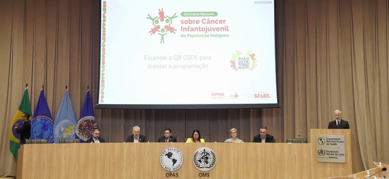 SAÚDE: Ministério da Saúde debate equidade no cuidado oncológico para crianças indígenas em seminário na Opas