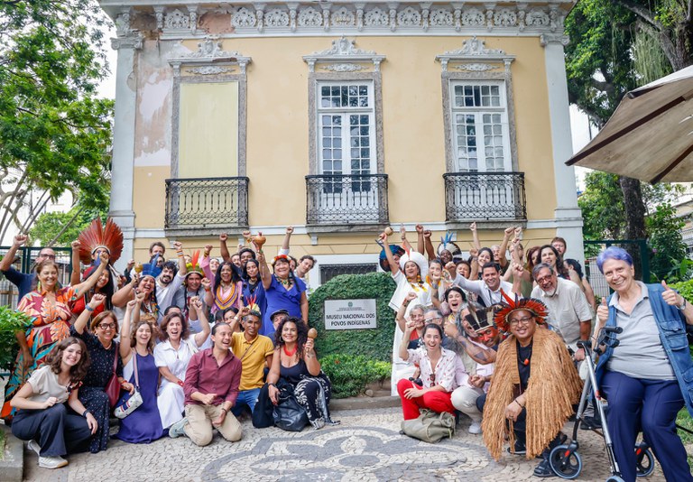 FUNAI: Reparação histórica: Funai inaugura placa com o novo nome do Museu dos Povos Indígenas