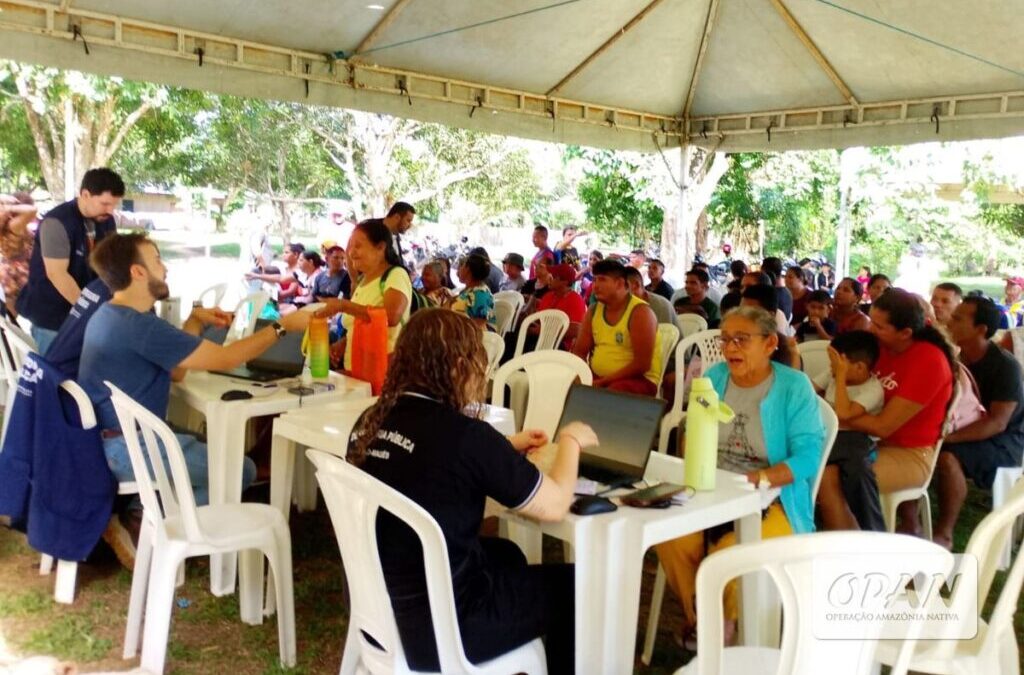 OPAN: Mutirão concretiza direitos na Terra Indígena Caititu