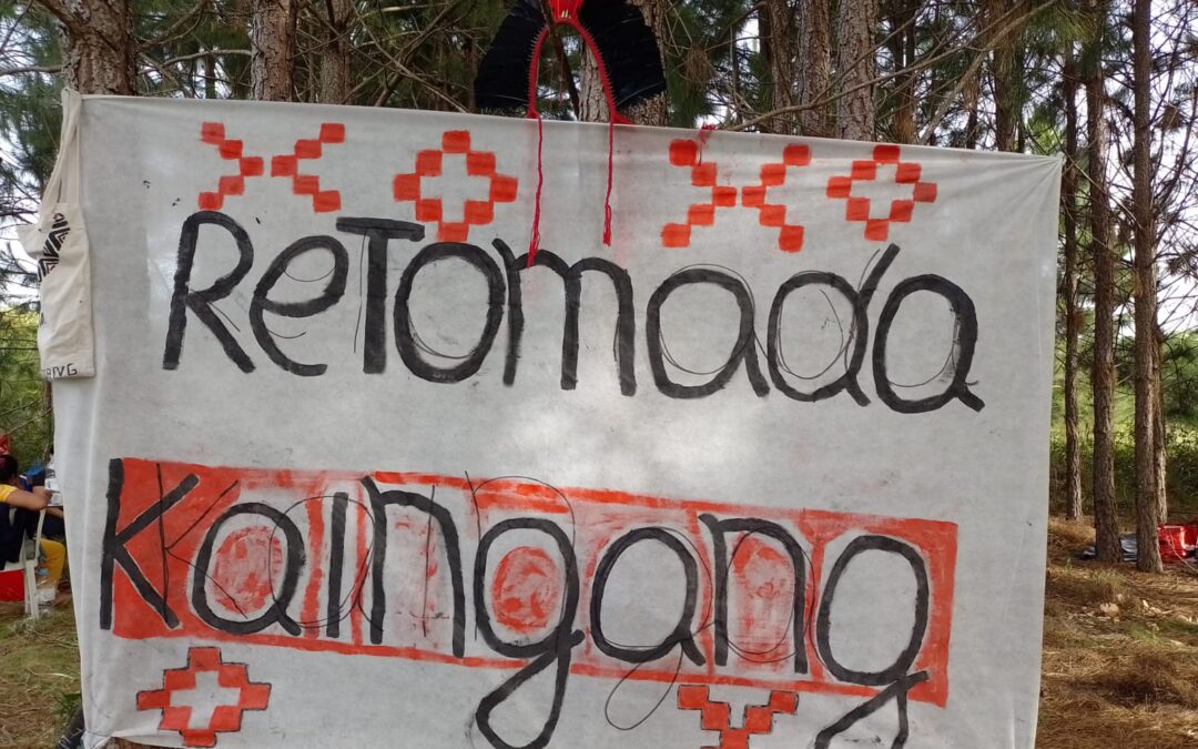 BRASIL DE FATO: Retomada indígena Kaingang Re-Sī nasce em Porto Alegre em defesa do território