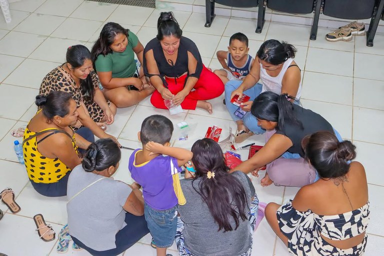 FUNAI: Encontro de Mulheres Indígenas do povo Jaminawa, do Acre, debate saúde feminina e geração de renda