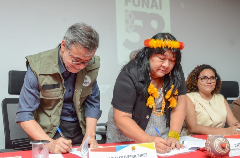 FUNAI: Funai e ICMBio firmam acordo histórico para gestão integrada e compartilhada de unidades de conservação e terras indígenas