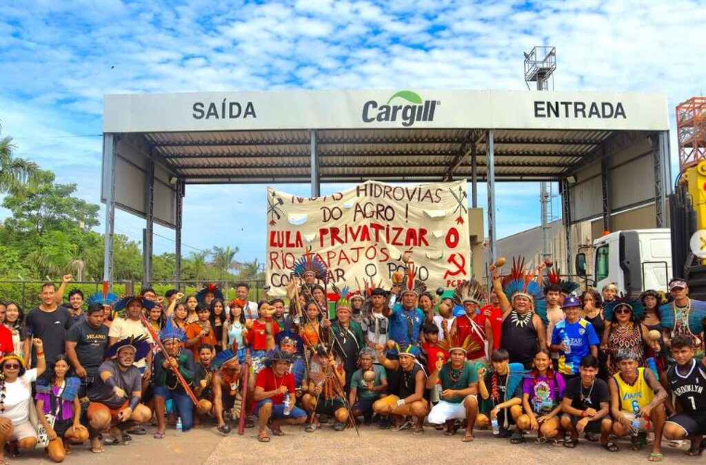 FOLHA DE S. PAULO: Indígenas acampam em sede da Cargill no Pará há uma semana contra dragagem de rio