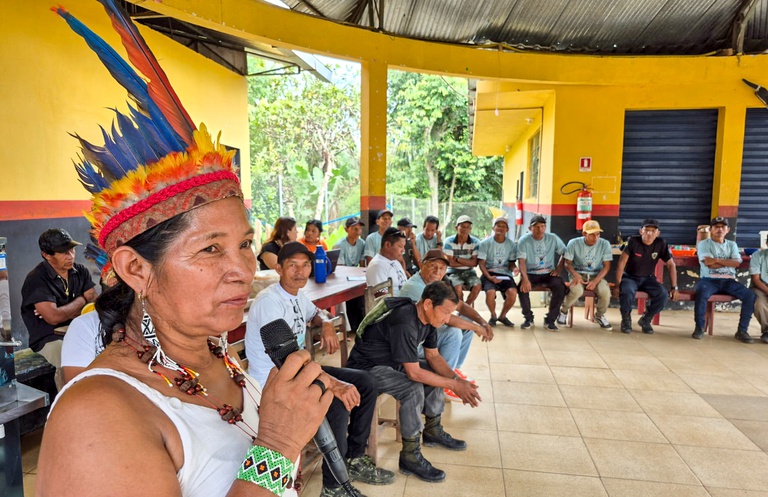 FUNAI: No Amazonas, Funai promove formação para os povos Magüta-Ticuna e Kokama sobre direitos humanos e defesa territorial