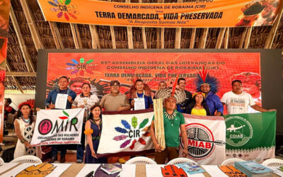 CIR: ALIANÇA ENTRE ORGANIZAÇÕES PARA ARTICULAÇÃO E DEFESA DOS DIREITOS INDÍGENAS É FORTALECIDA DURANTE A 55ª ASSEMBLEIA GERAL DOS POVOS INDÍGENAS DE RORAIMA