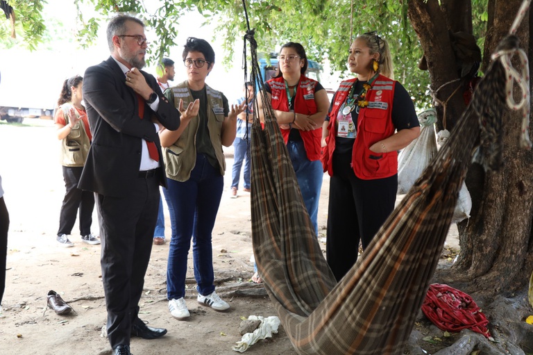 MDHC: Atuação integrada fortalece proteção de indígenas Yanomami e Ye’kwana em Boa Vista (RR)