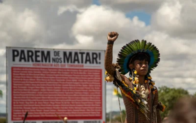 BRASIL DE FATO: Demarcação e denúncia de mineração em terras indígenas dominam debate no Acampamento Terra Livre