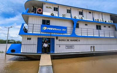 FUNAI: Em Rondônia, Funai participa da entrega de unidade flutuante do INSS que levará serviços previdenciários a mais de 25 povos indígenas