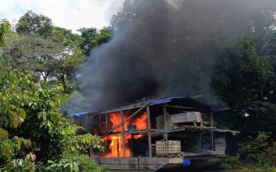 FUNAI: Ação conjunta do Ibama, Funai e PF neutraliza garimpo ilegal no rio Jandiatuba, no AM