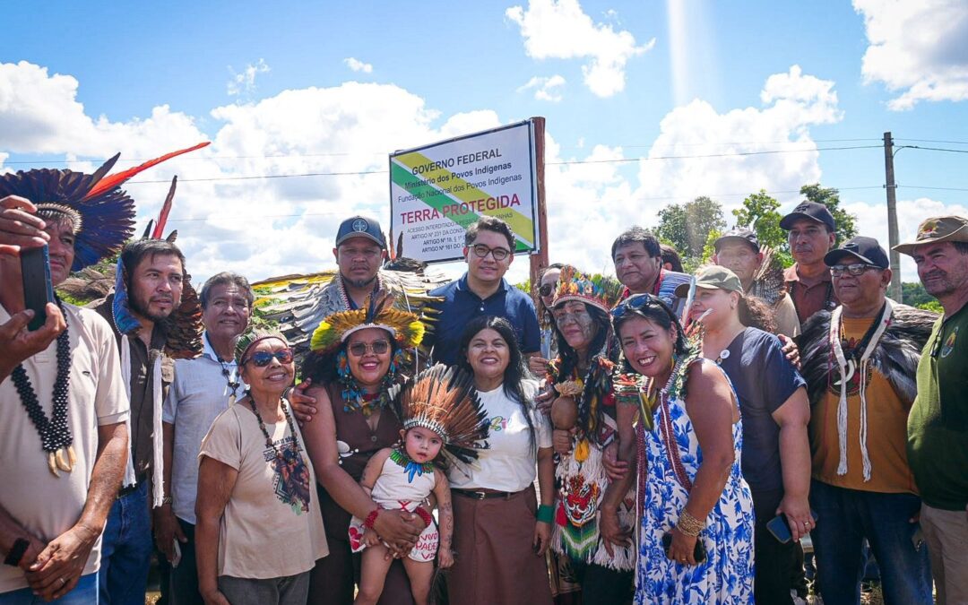 MPI: Demarcação física da Terra Indígena Taunay-Ipégue é concluída em Aquidauana