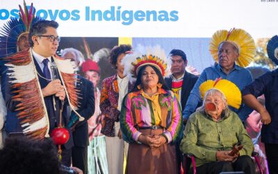 MPI: Em ato na Esplanada, Sonia Guajajara transmite cargo a Eloy Terena