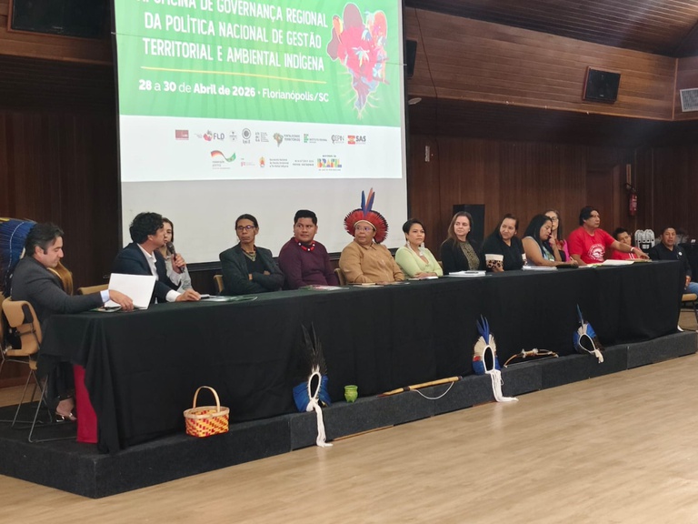 FUNAI: Em Santa Catarina, Funai fortalece governança regional da Pngati com povos indígenas durante oficina promovida pelo MPI.