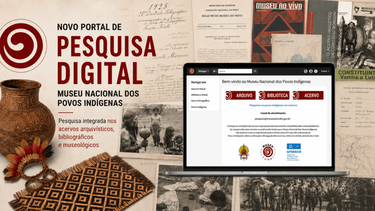 FUNAI: Museu Nacional dos Povos Indígenas lança Portal de Pesquisa Digital e amplia acesso ao patrimônio cultural indígena