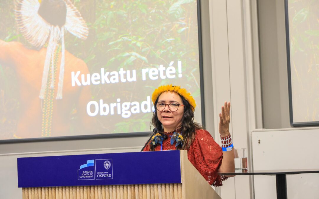 FUNAI: Reino Unido: Funai destaca importância do protagonismo indígena nos debates climáticos durante agenda internacional