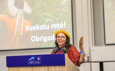 FUNAI: Reino Unido: Funai destaca importância do protagonismo indígena nos debates climáticos durante agenda internacional