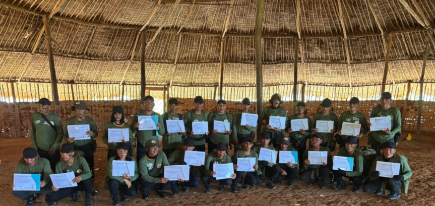 MPI: Projeto de Formação em Monitoramento Territorial certifica mais de 40 indígenas Yanomami