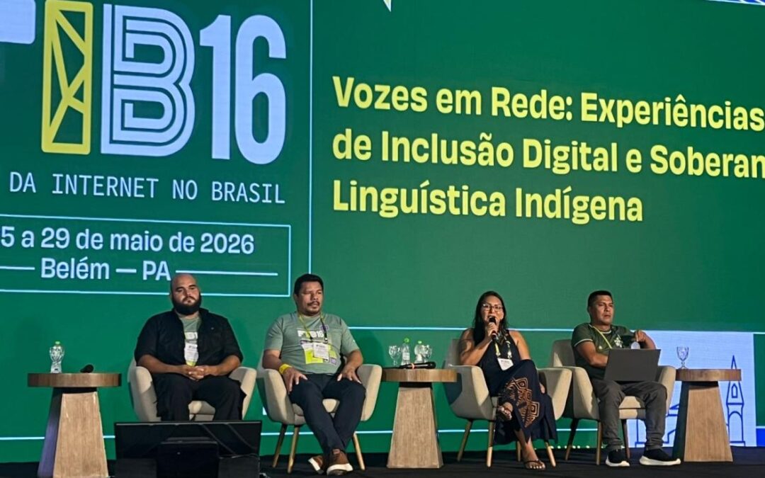 ISA: Lideranças do Rio Negro levam debate sobre soberania linguística indígena e conectividade ao Fórum da Internet no Brasil