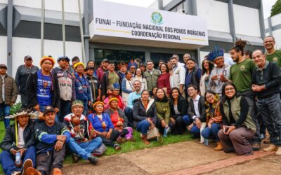 FUNAI: Em agenda no Mato Grosso do Sul, Funai e MPI recebem imóvel da União para a Coordenação Regional de Dourados