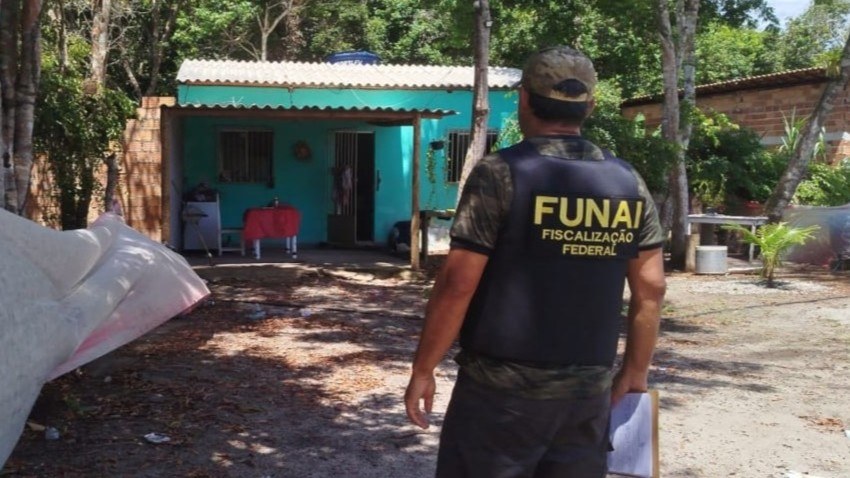 FUNAI: Ação integrada da Funai, Ibama e Força Nacional combate loteamento ilegal na TI Aldeia Velha (BA)