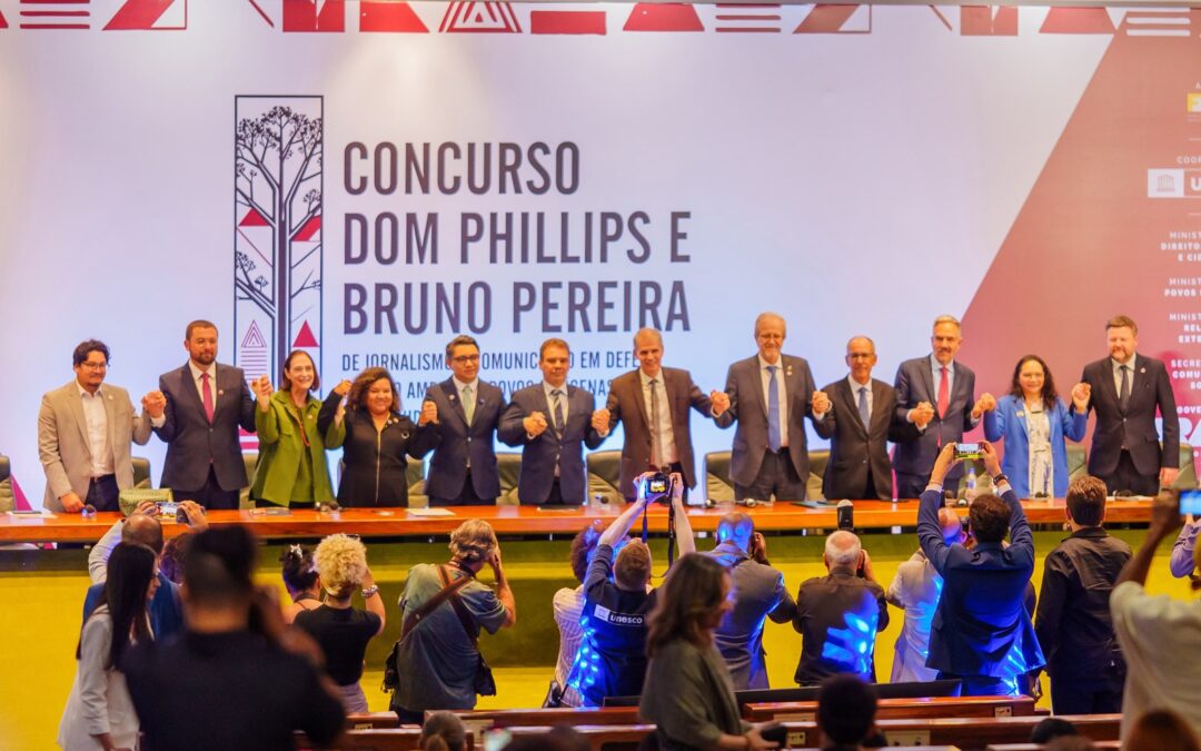 MPI: Memória de Dom Phillips e Bruno Pereira é honrada em cerimônia no Itamaraty