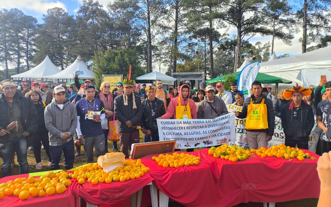 FLD: Presença Guarani na Jornada de Agroecologia fortalece o diálogo entre ancestralidade, território e produção de alimentos