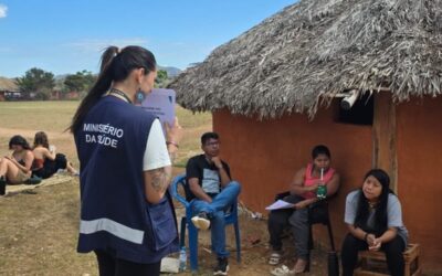 SAÚDE: Comunidades indígenas recebem ações de saúde e vigilância durante XVIII Aldeia Multiétnica