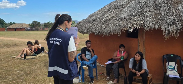 SAÚDE: Comunidades indígenas recebem ações de saúde e vigilância durante XVIII Aldeia Multiétnica