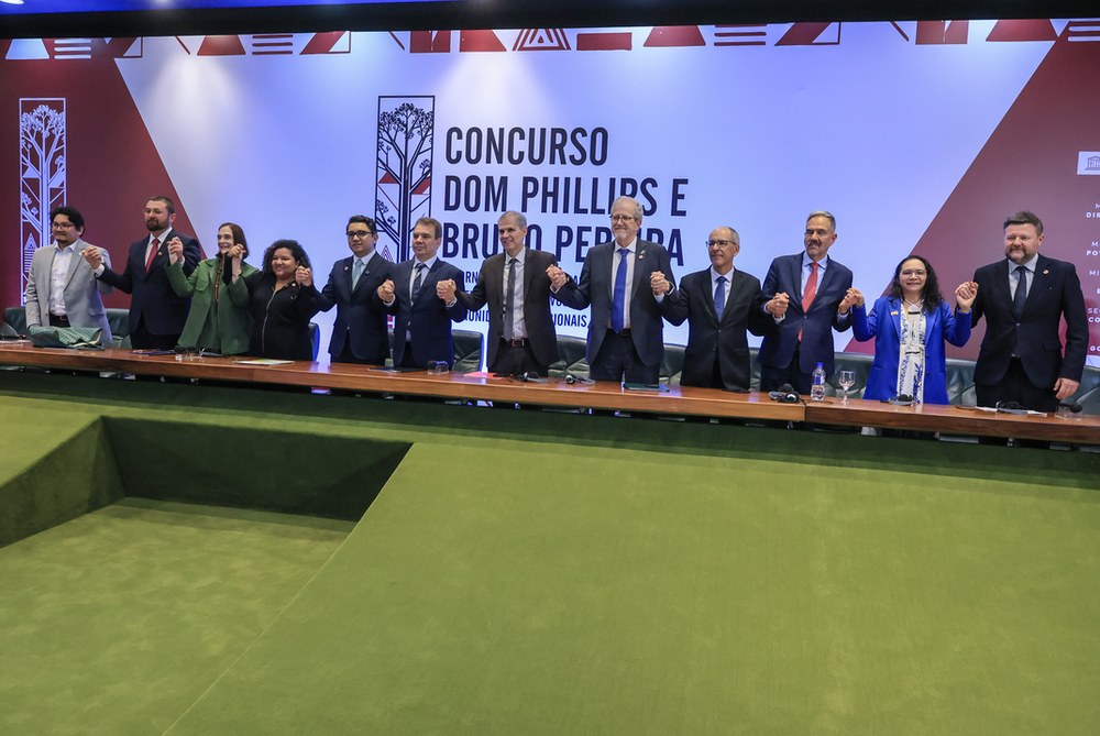 FUNAI: Memória de Dom Phillips e Bruno Pereira é honrada em cerimônia no Itamaraty