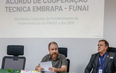 FUNAI: Oficina apresenta acordo de cooperação entre Funai e Embrapa e fortalece agenda conjunta com povos indígenas