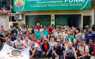 FUNAI: No Amazonas, Funai e MPI instalam a Coordenação Regional Médio Solimões e dialogam com lideranças indígenas