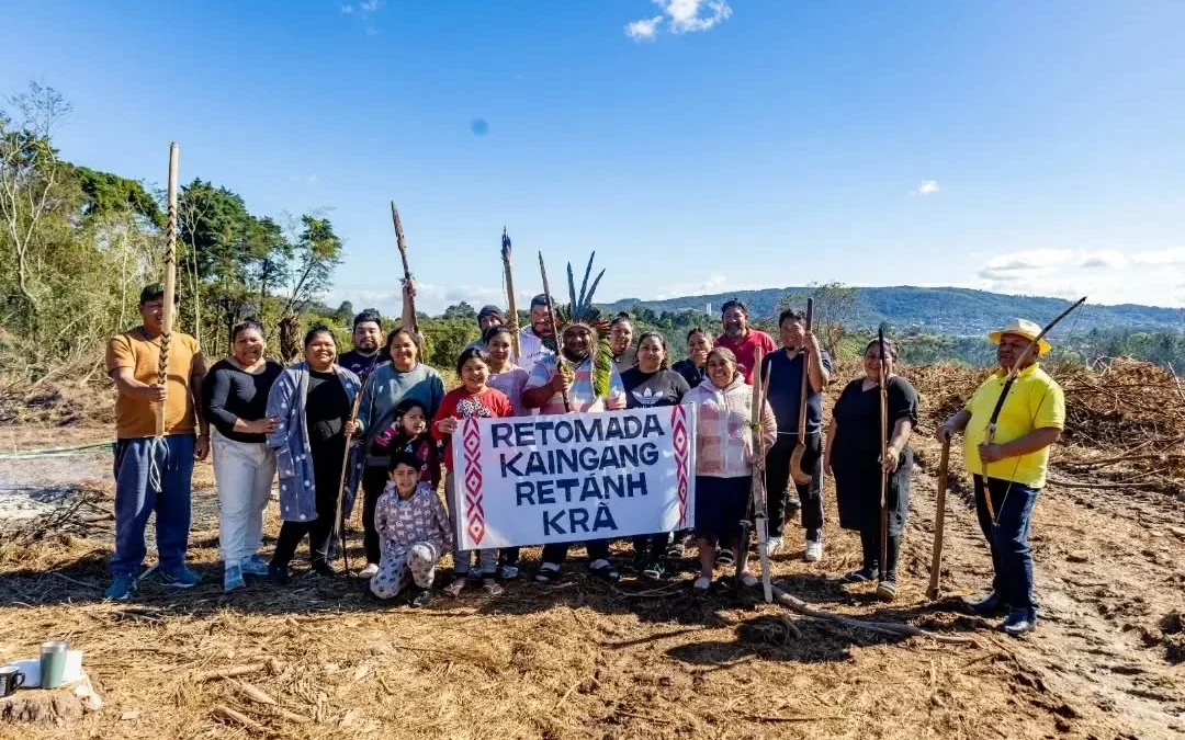 BRASIL DE FATO: Indígenas Kaingang iniciam retomada de território entre Porto Alegre e Viamão