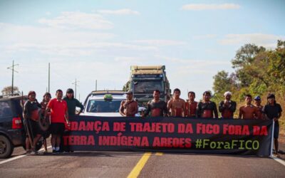CIMI: Manifestação A’uwé Xavante bloqueia BR-158 contra ferrovia e cobra demarcação de territórios tradicionais no Mato Grosso