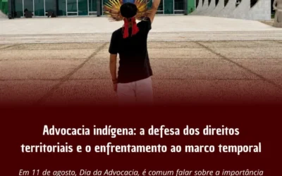 CIR: Advocacia indígena: a defesa dos direitos territoriais e o enfrentamento ao marco temporal